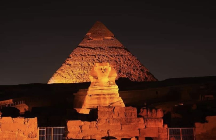 Orascom to create LE200 million in pyramids region improvement for sound and light shows.