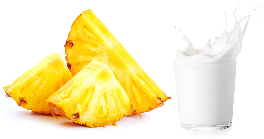 the pineapple and milk debate